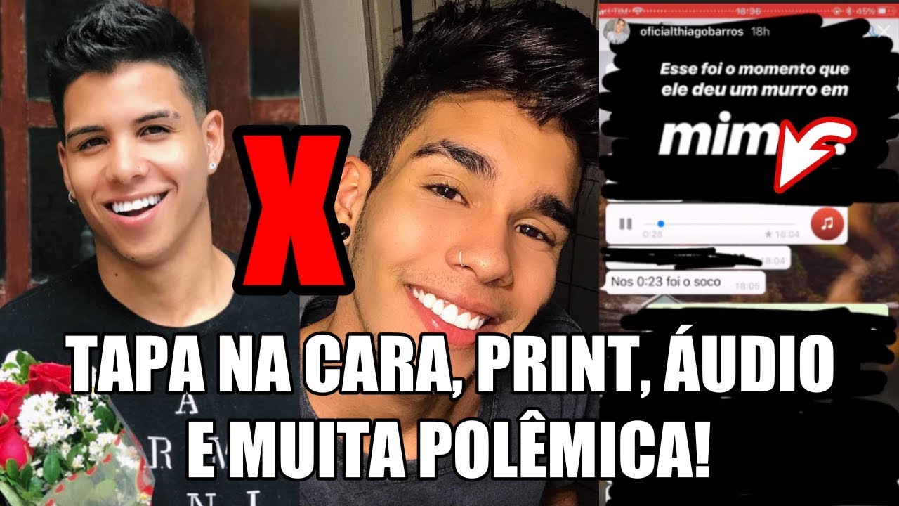 BARRACO: Thiago Barros EXPÕE Victor Goes MOSTRA  PRINT, ÁUDIO e CLIMA FICA TENSO!