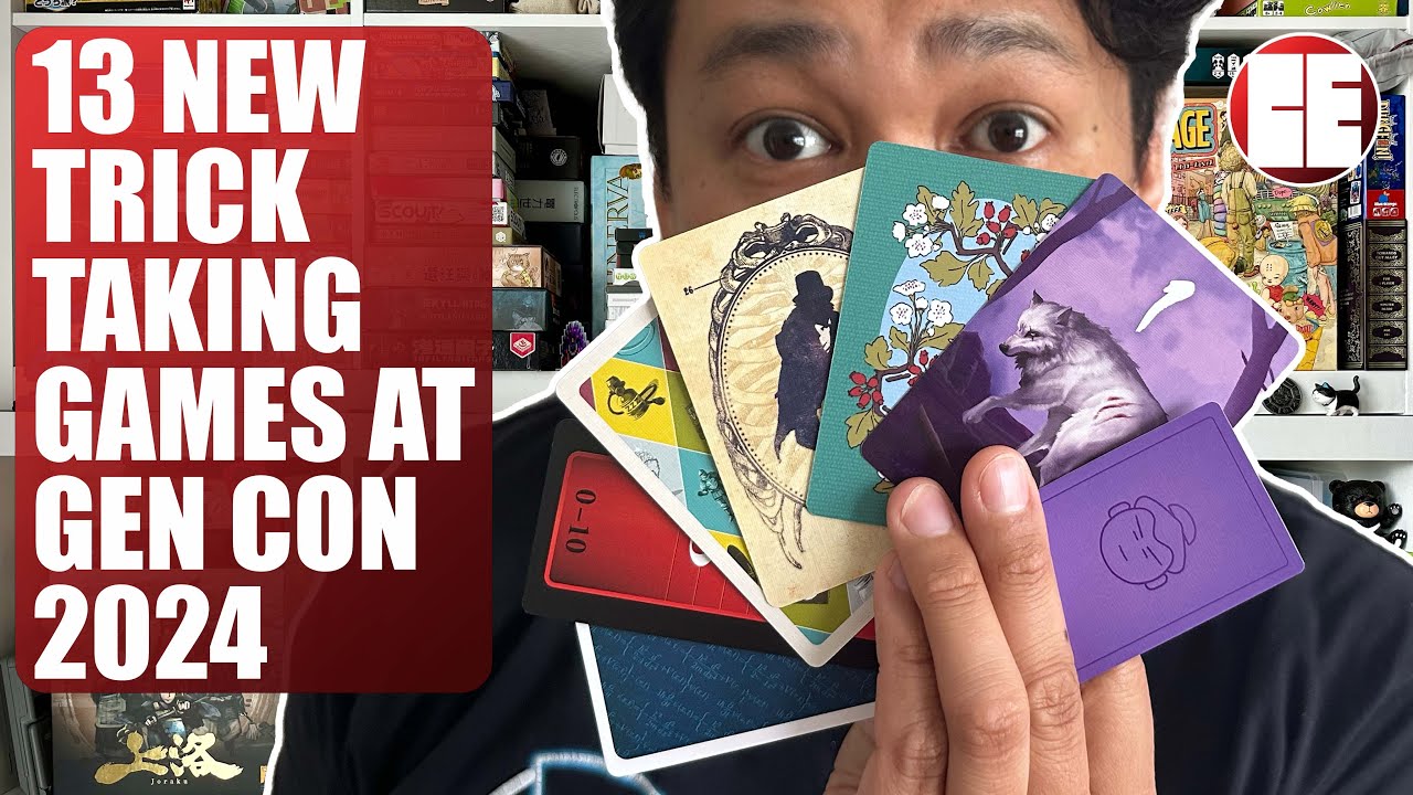 Я сыграл в 9 из 13 «новых» игр на взятие трюков на Gen Con 2024!