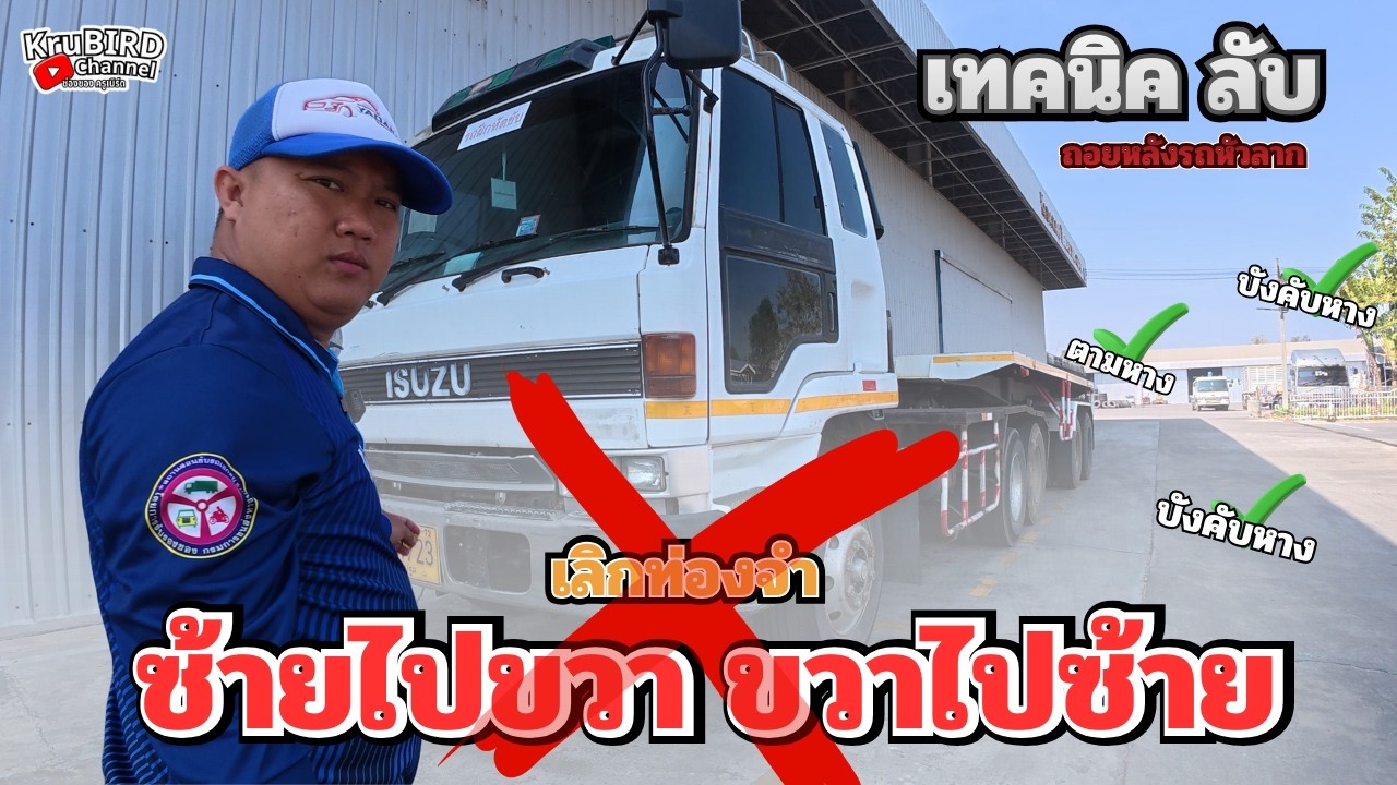 (EP:68) เทคนิคลับถอยหลังหัวลาก???  เลิกท่องจำซ้ายไปขวา ขวาไปซ้าย