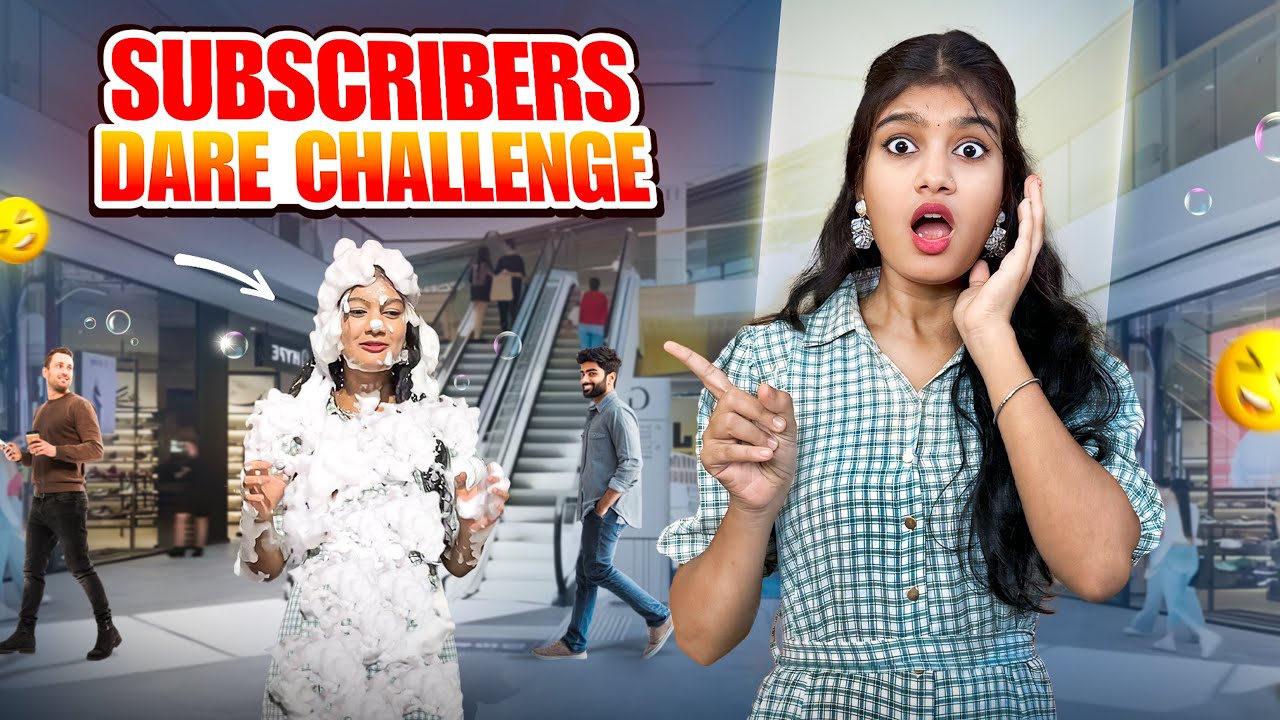 Subscribers Dare Challenge😍