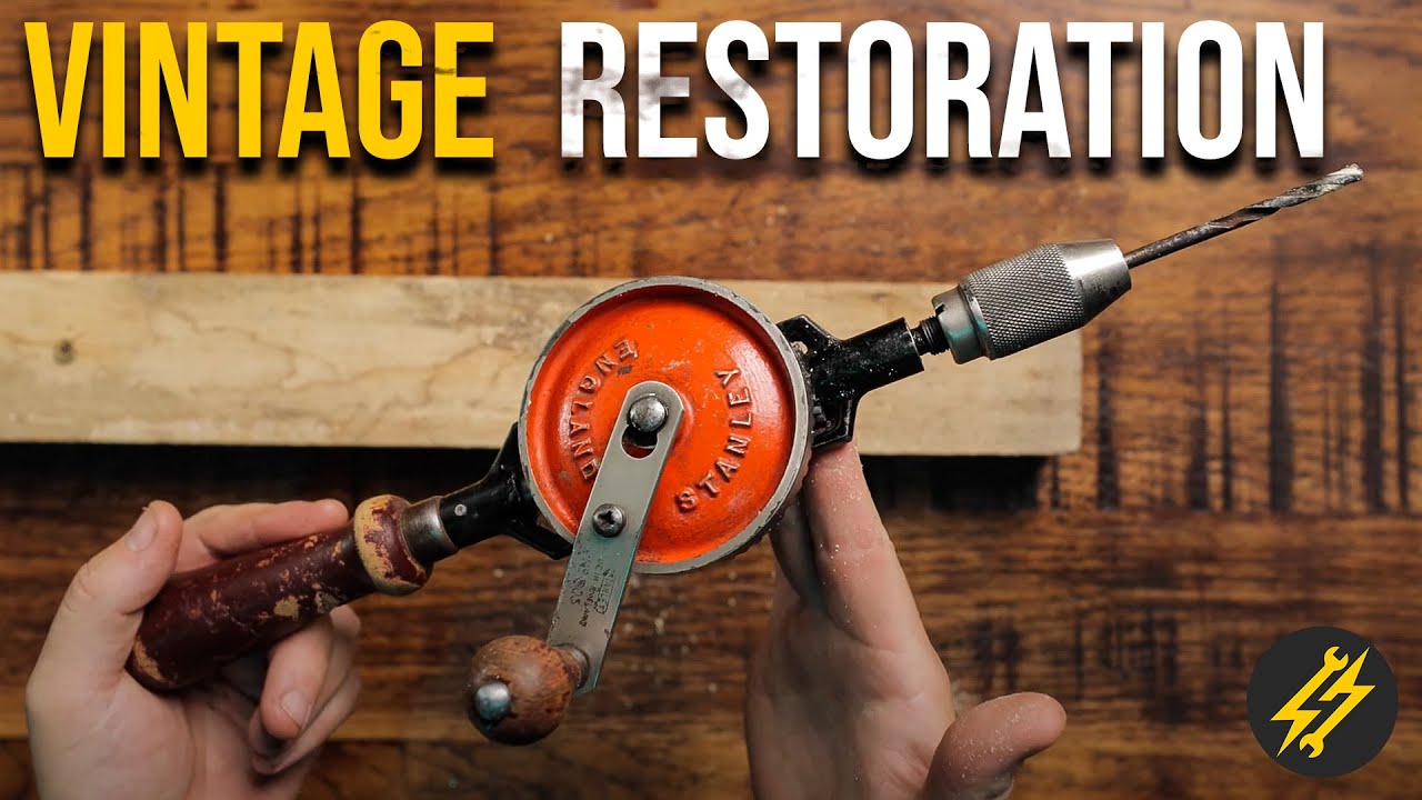My Secret Obsession, Vintage Stanley Hand Drill!