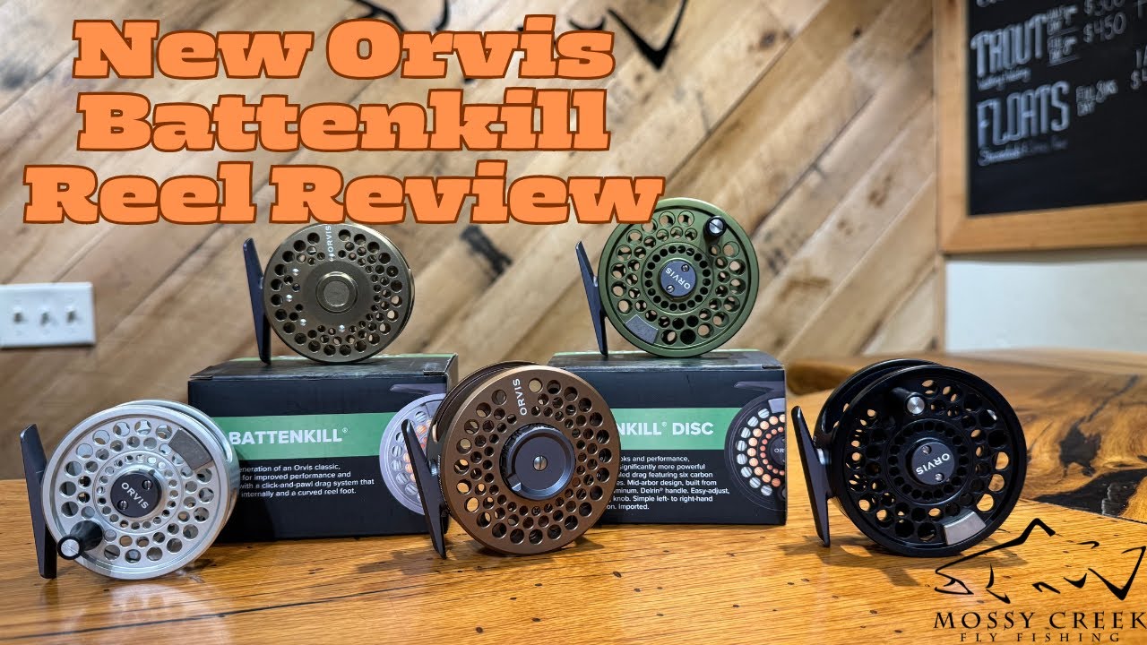 New Orvis Battenkill Disc and Battenkill Click Reel Review