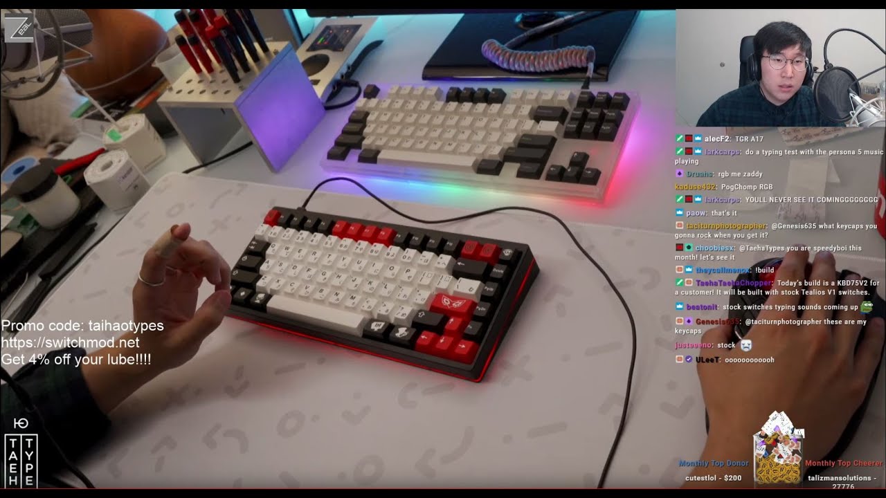 KBD75V2 Build Stream + Unboxings
