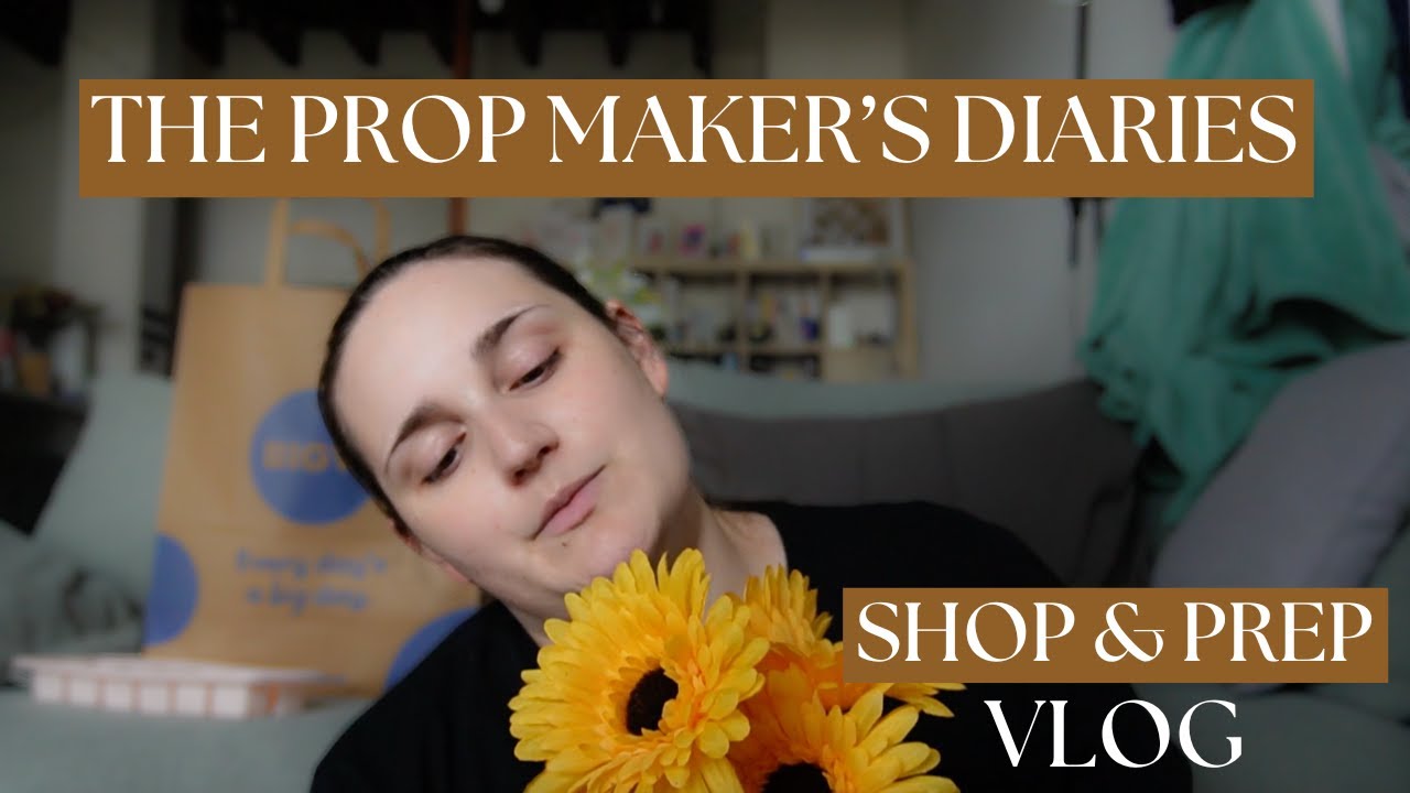 THE PROPS MAKER'S DIARIES - VLOG: Shopping for supplies & project prep!
