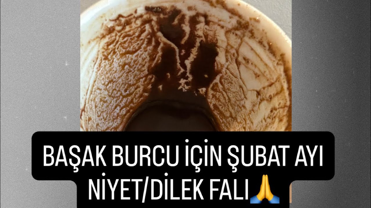 BAŞAK BURCU İÇİN ŞUBAT AYINA ÖZEL NİYET/DİLEK FALI🙏#kahvefalı #başakburcu #tarot #fal #şubat 