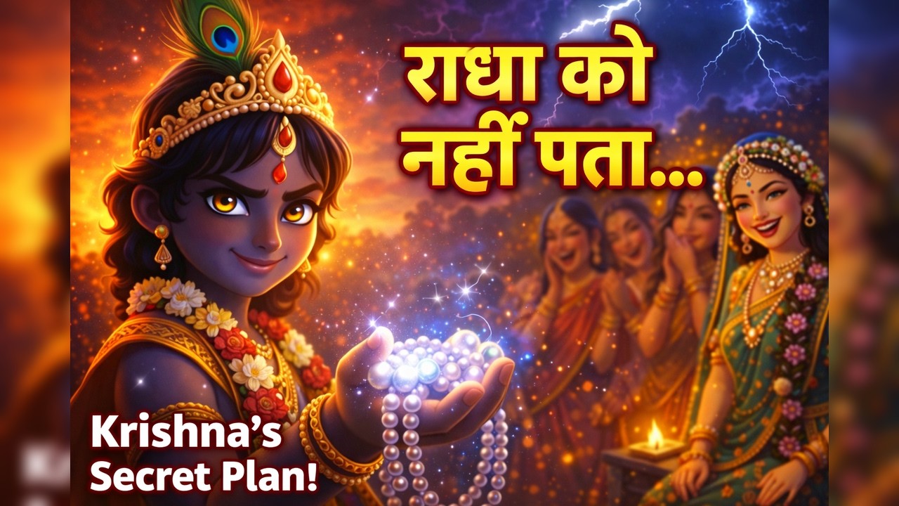 EP 2: Radha Ko Nahi Pata… 😱🔥 Krishna Ka Secret Plan Activate Ho Chuka Hai! #radhakrishna #krishna