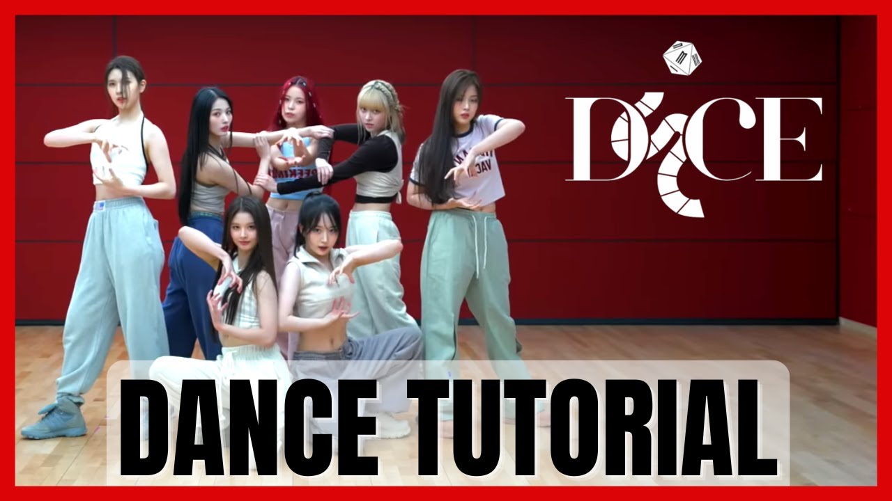 NMIXX  'DICE' Dance Practice Mirror Tutorial (SLOWED)
