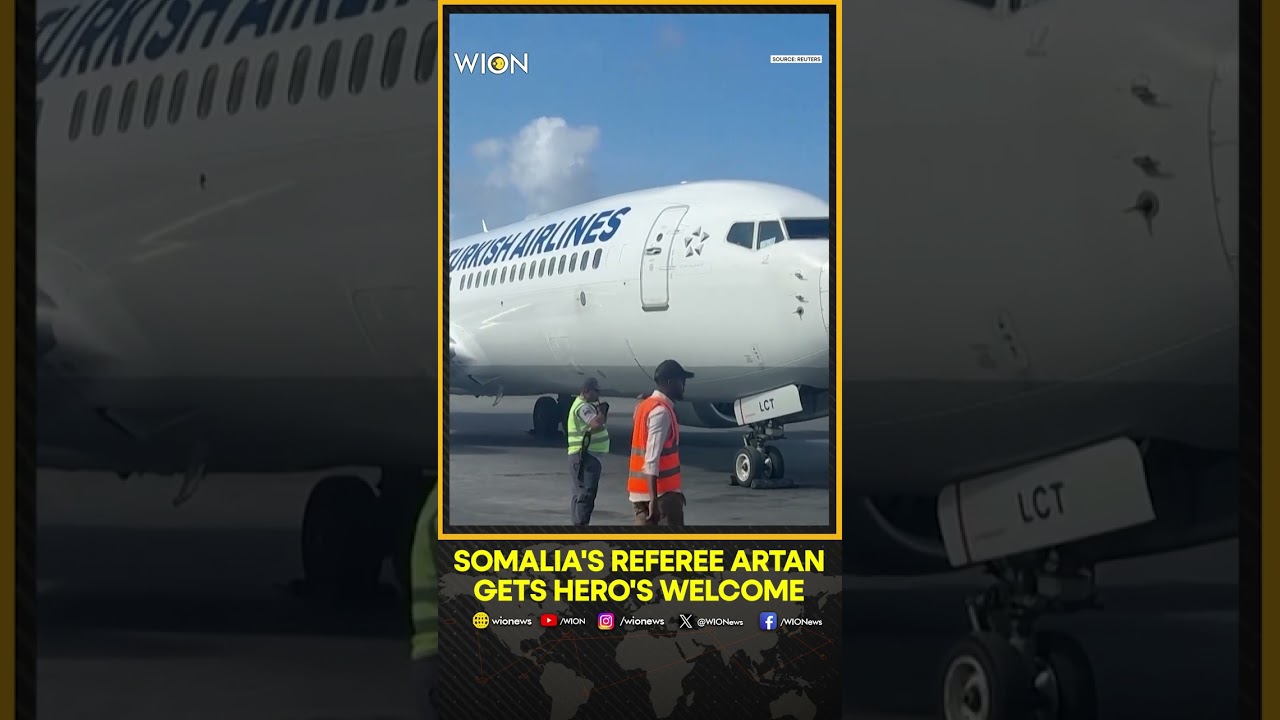 FIFA World Cup: Somalia's Referee Artan Gets Hero's Welcome In Mogadishu After Denied Entry To US