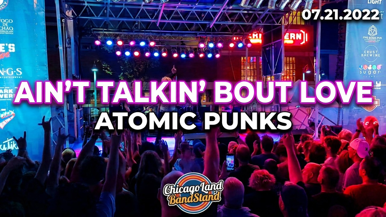Ain’t Talkin’ ’bout Love by Van Halen cover by Atomic Punks at “Rockin’ in the Park” 72122 ProAudio2