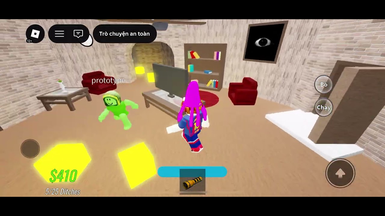 Play with kid pink skin
