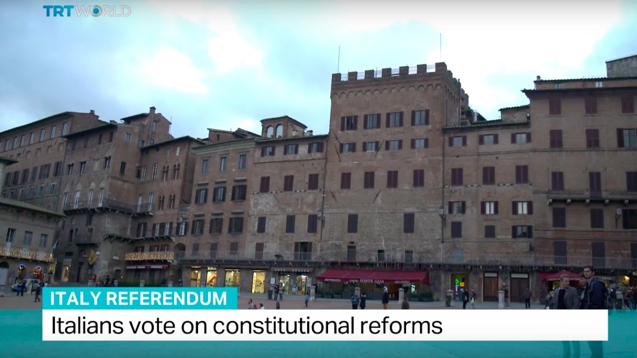 Italy Referendum: Italians vote on constitutional reforms