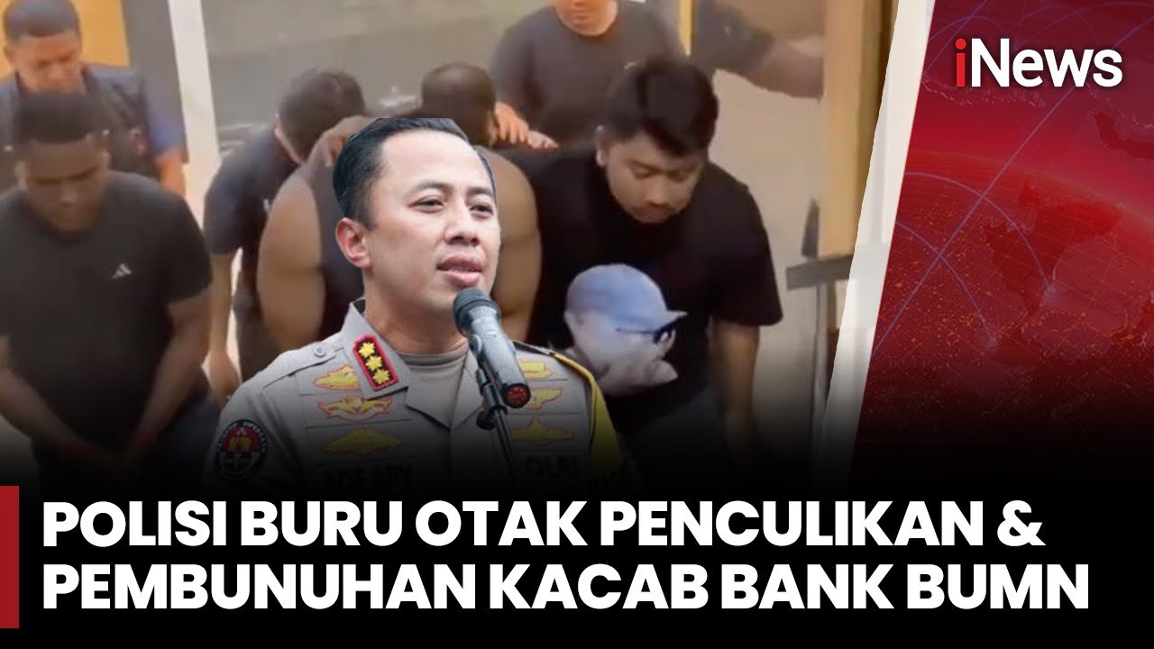 Eksekutor Telah Ditangkap, Polisi Buru Otak Penculikan & Pembunuhan Kacab Bank BUMN | iNews Siang