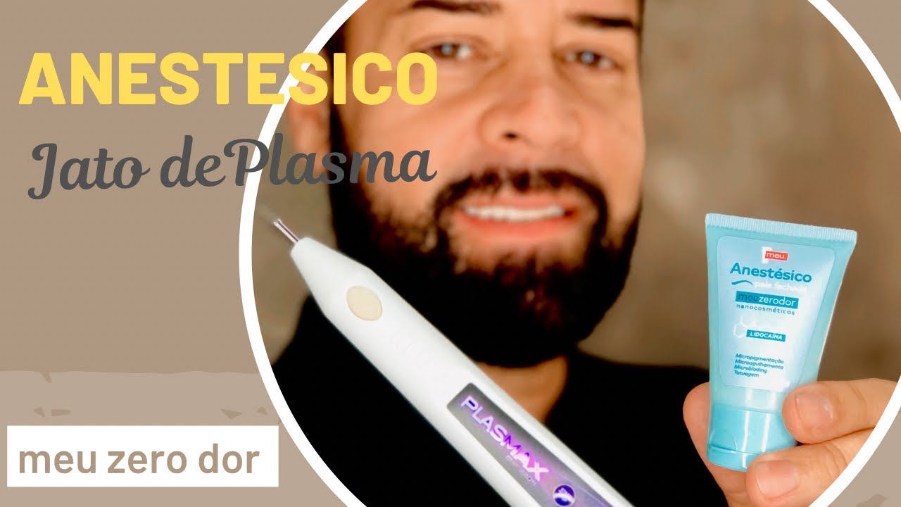 Uso do anestesico no Jato de Plasma