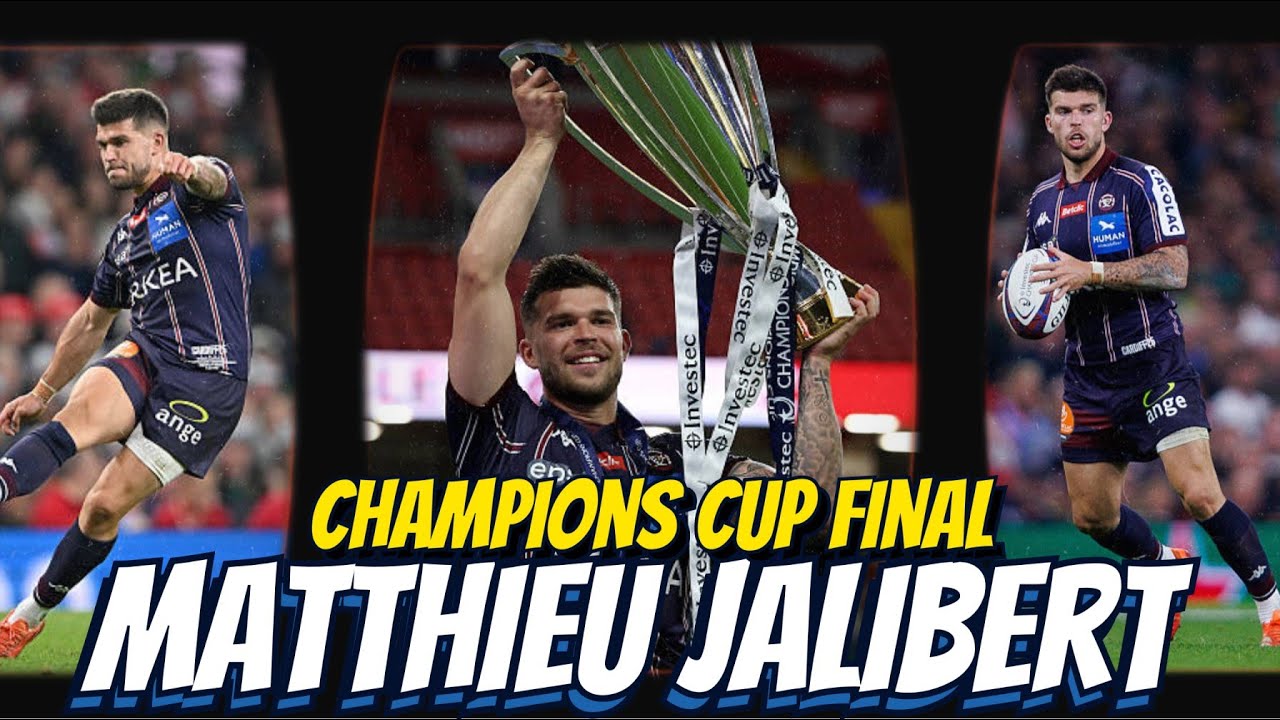 ВЫСТУПЛЕНИЕ МАТЬЕ ЖАЛИБЕРА ПРОТИВ «НОРТГЕМПТОН СЭЙНТС» #championscup #rugby #ubbrugby
