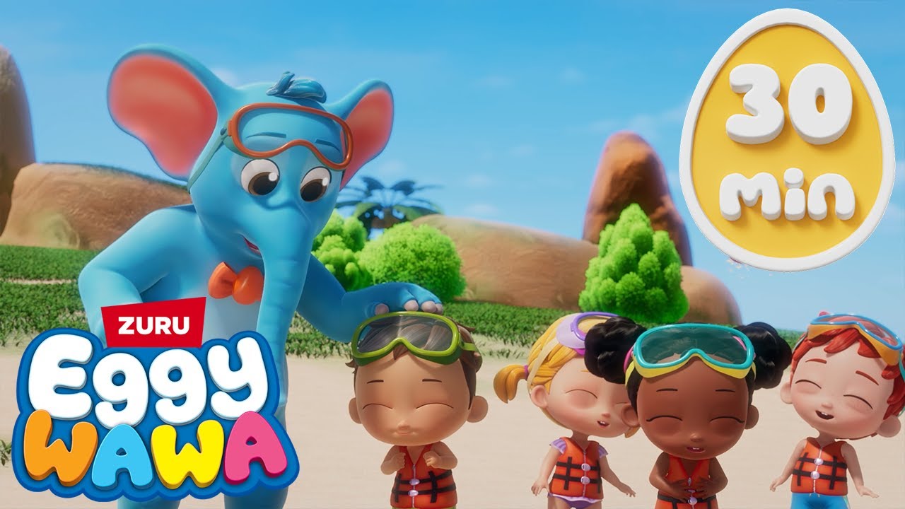 Teamwork with Eggy Wawa! 🤝 Sharing & Caring Adventures for Kids ❤️ | Preschool Life Lessons