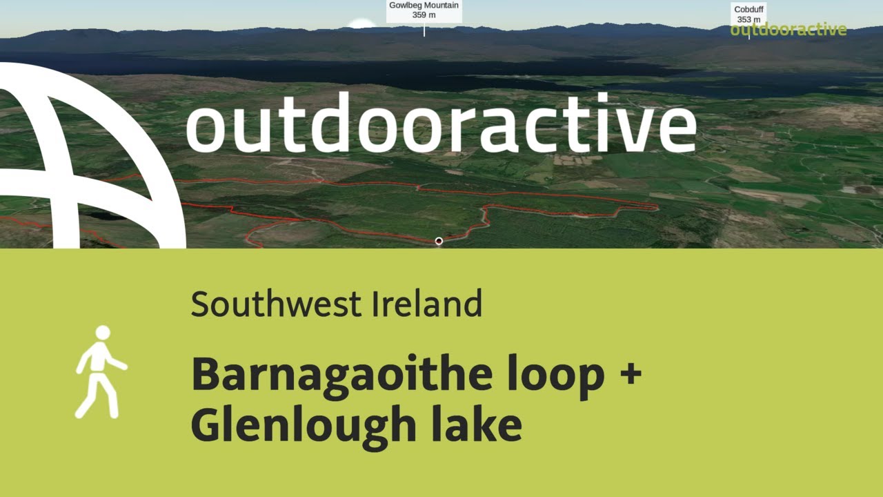 Interactive 3D video: Barnagaoithe loop + Glenlough lake