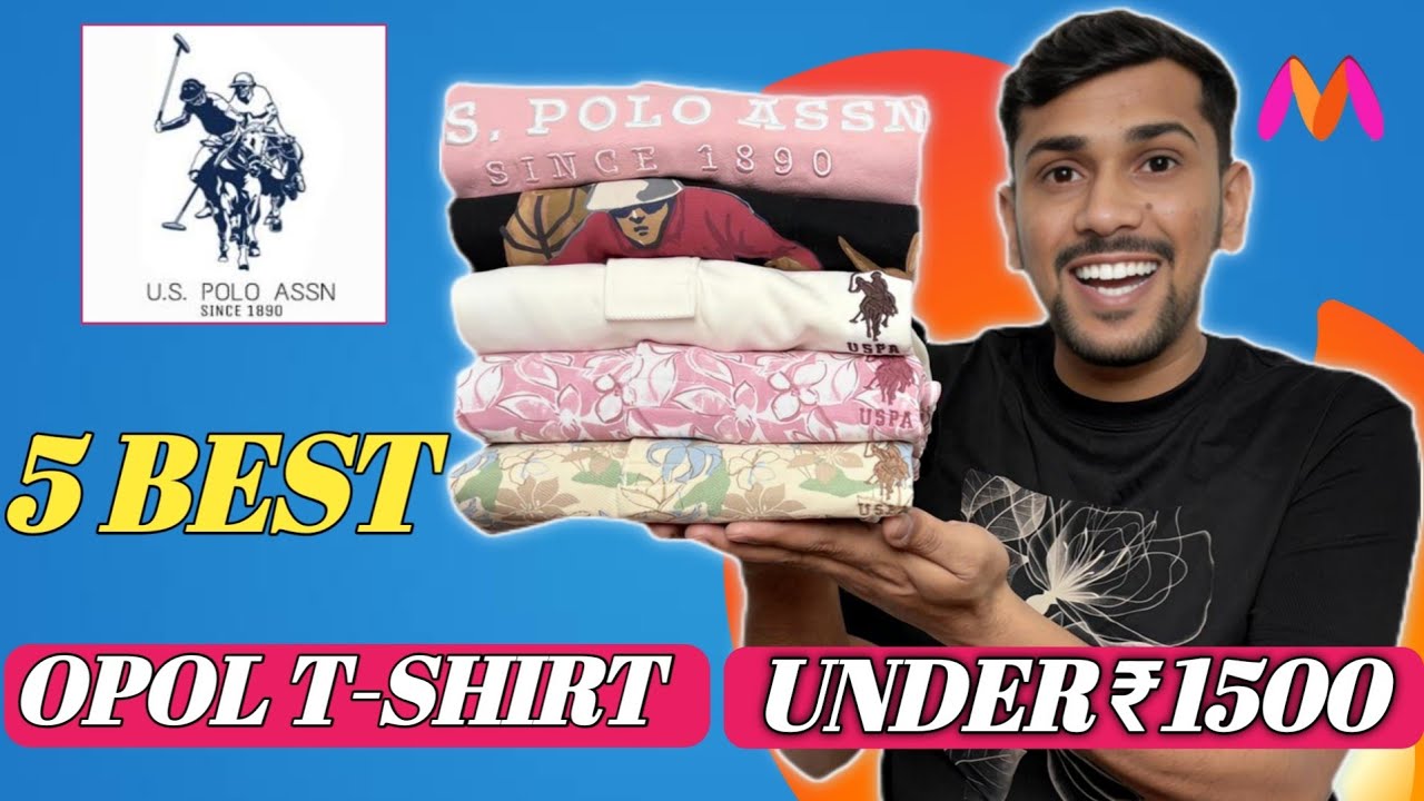 US POLO ASSN 5 BEST POLO T-SHIRT REVIEW || BEST POLO 👕 REVIEW 🔥