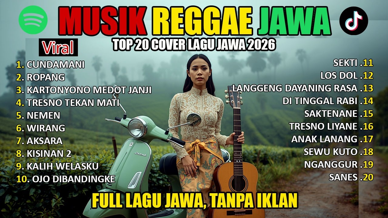 🎧🔥Full Album Reggae JAWA POPULER Top Lagu Spotify Indonesia 2026 Kumpulan Musik Cover SKA REGGAE