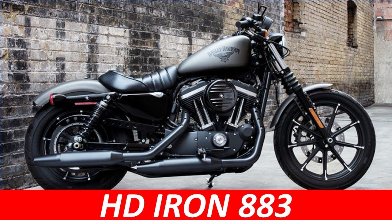 ¡CHULADA! Que p3d0 con la Harley Davidson IRON 883