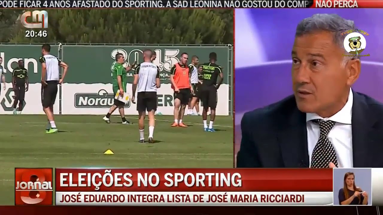 José Eduardo Entrevista à CMTV   16 Agosto 2018