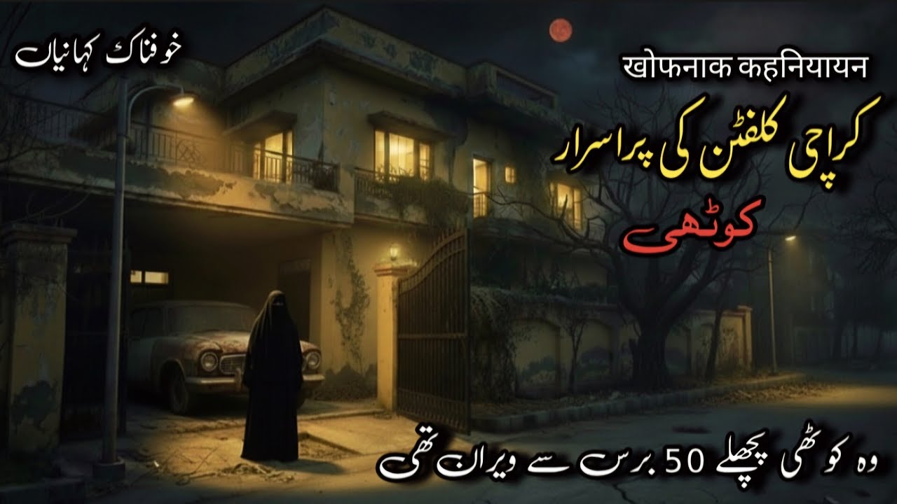 True Horror Story Of Abandoned House Of Karachi|Horror Stories Urdu|Sachi Khofnak Kahaniyan 