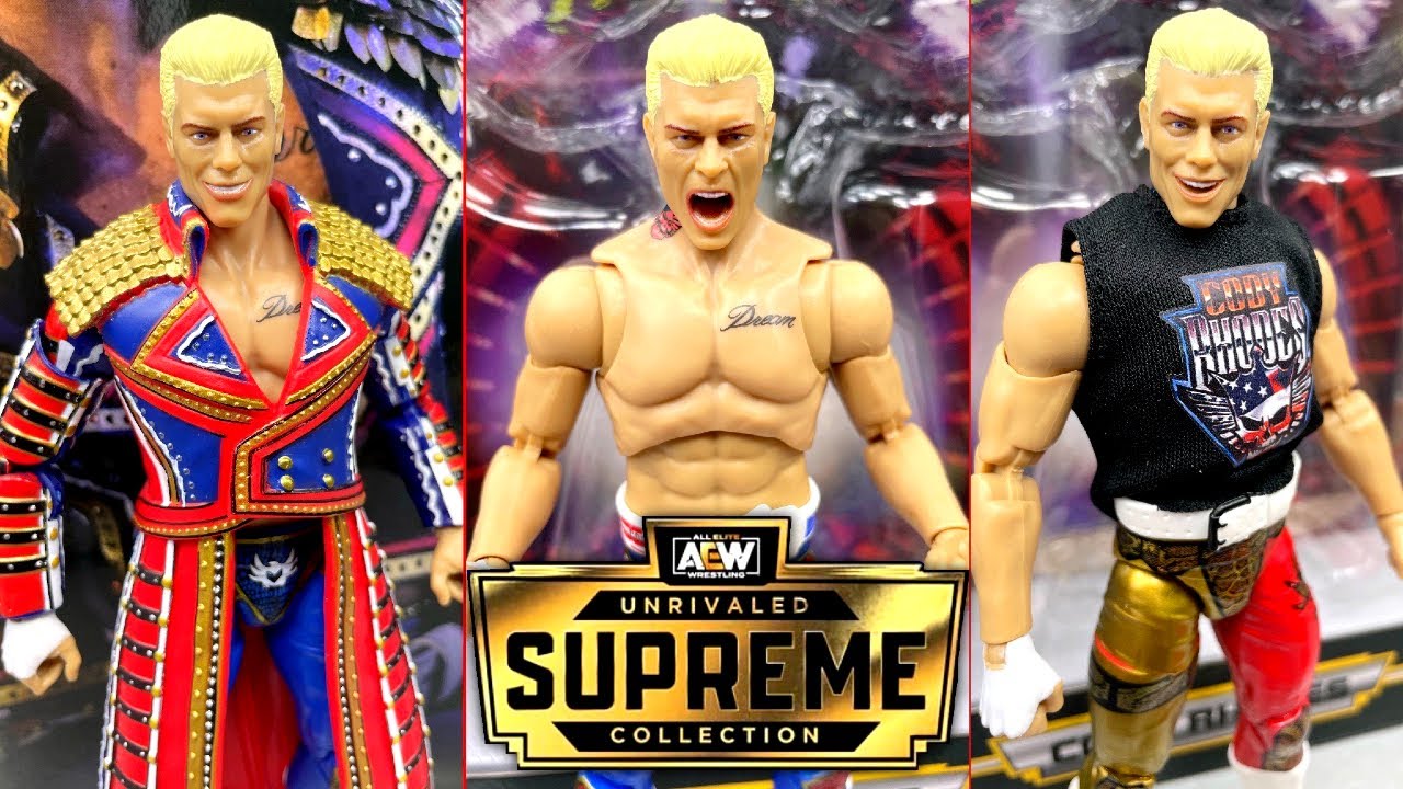 AEW SUPREME 1 CODY RHODES FIGURE REVIEW!
