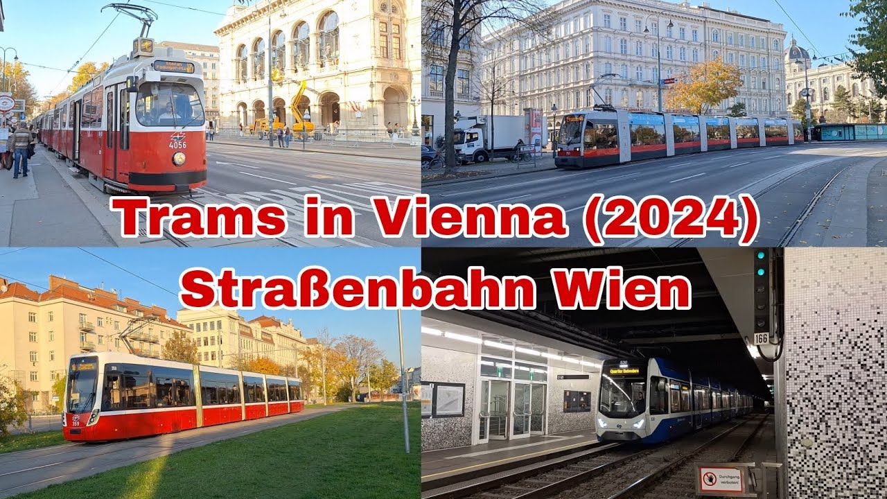 Trams in Vienna (2024) 🇦🇹 | Straßenbahn Wien