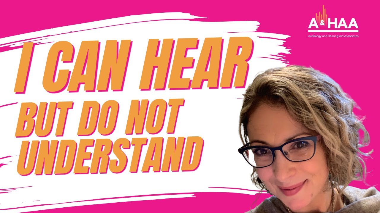 I Can Hear, But Do Not Understand!