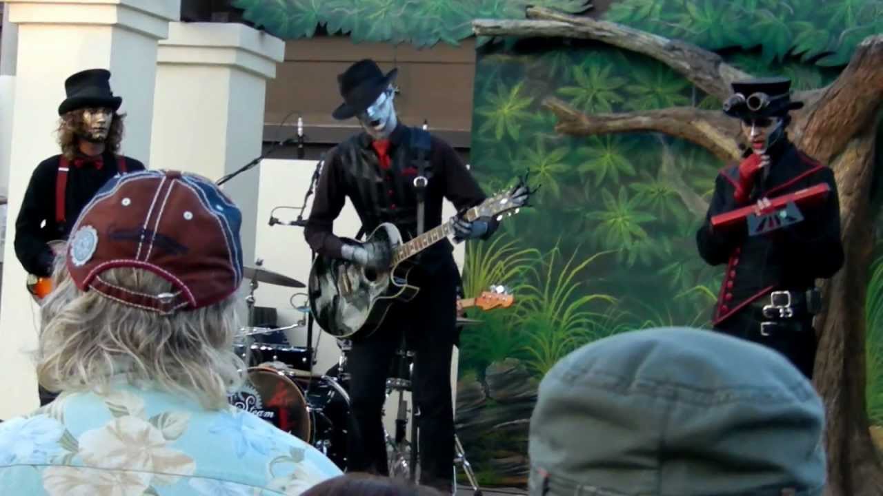 Steam Powered Giraffe at the SD Zoo - Clockwork Vaudeville - July 8, 2012
