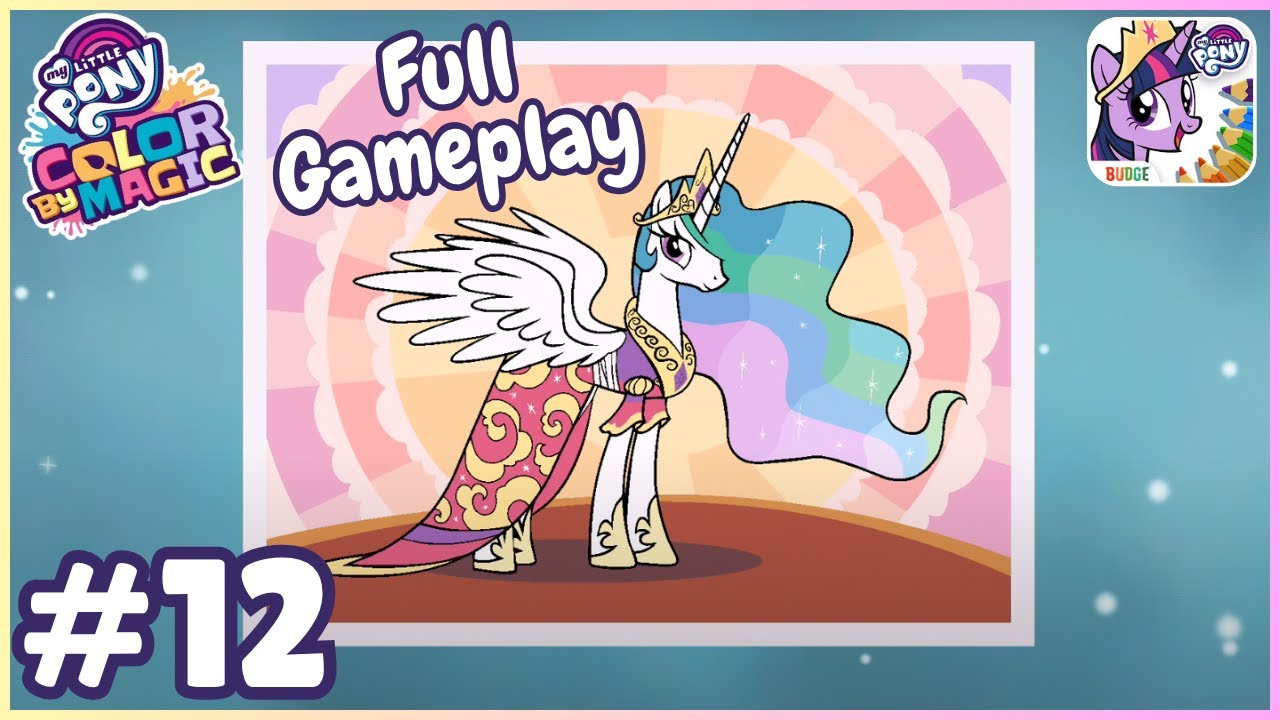 👉 My Little Pony: Color by Magic 🎨🦄 | Полное прохождение игры | Часть 12 | VIP | Games 4 Kids!