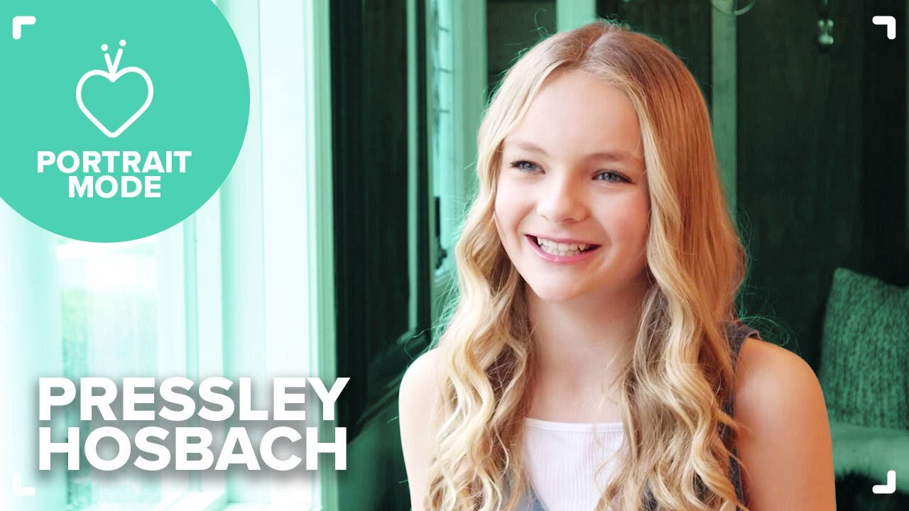 PRESSLEY HOSBACH | “Dancing with Justin Bieber was the best day ever” | Portrait Mode