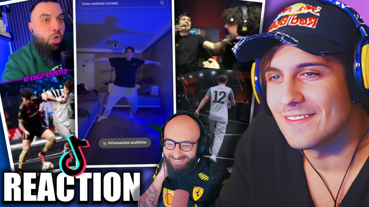 BLUR Reagisce ai TIKTOK della KINGS LEAGUE Con MARZA