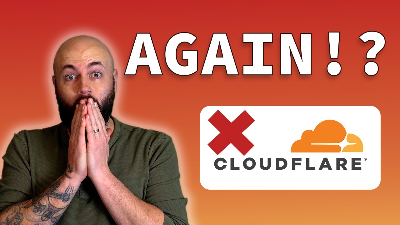 Сбой Cloudflare закрывает огромные сайты!