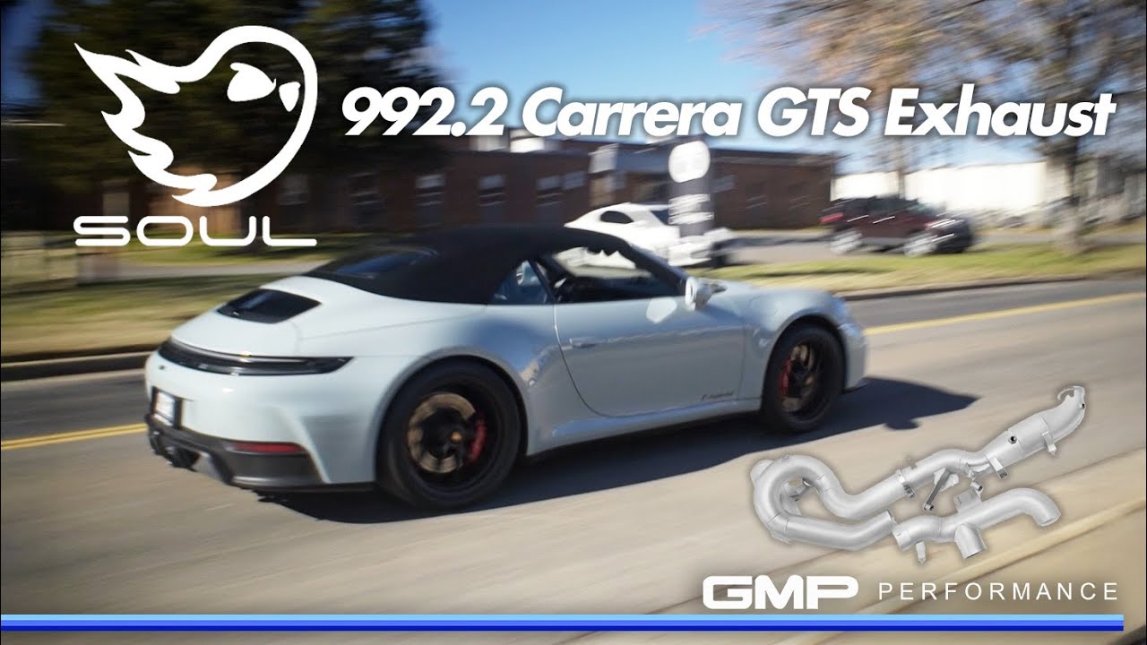 Soul Performance 992.2 Porsche 911 Carrera GTS Cabriolet Exhaust