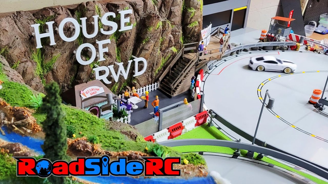 The MOST SCALE Drift Track I have EVER SEEN!!!   House of RWD by @RCSUPREMACY