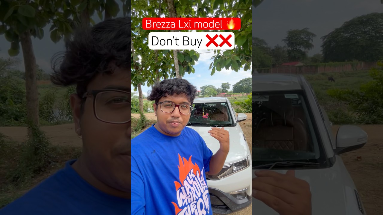 Brezza Tin ka Dabba Ha ?? || Brezza Lxi 2023 model 🔥 #brezza #marutisuzuki #shotrs #viral #trending