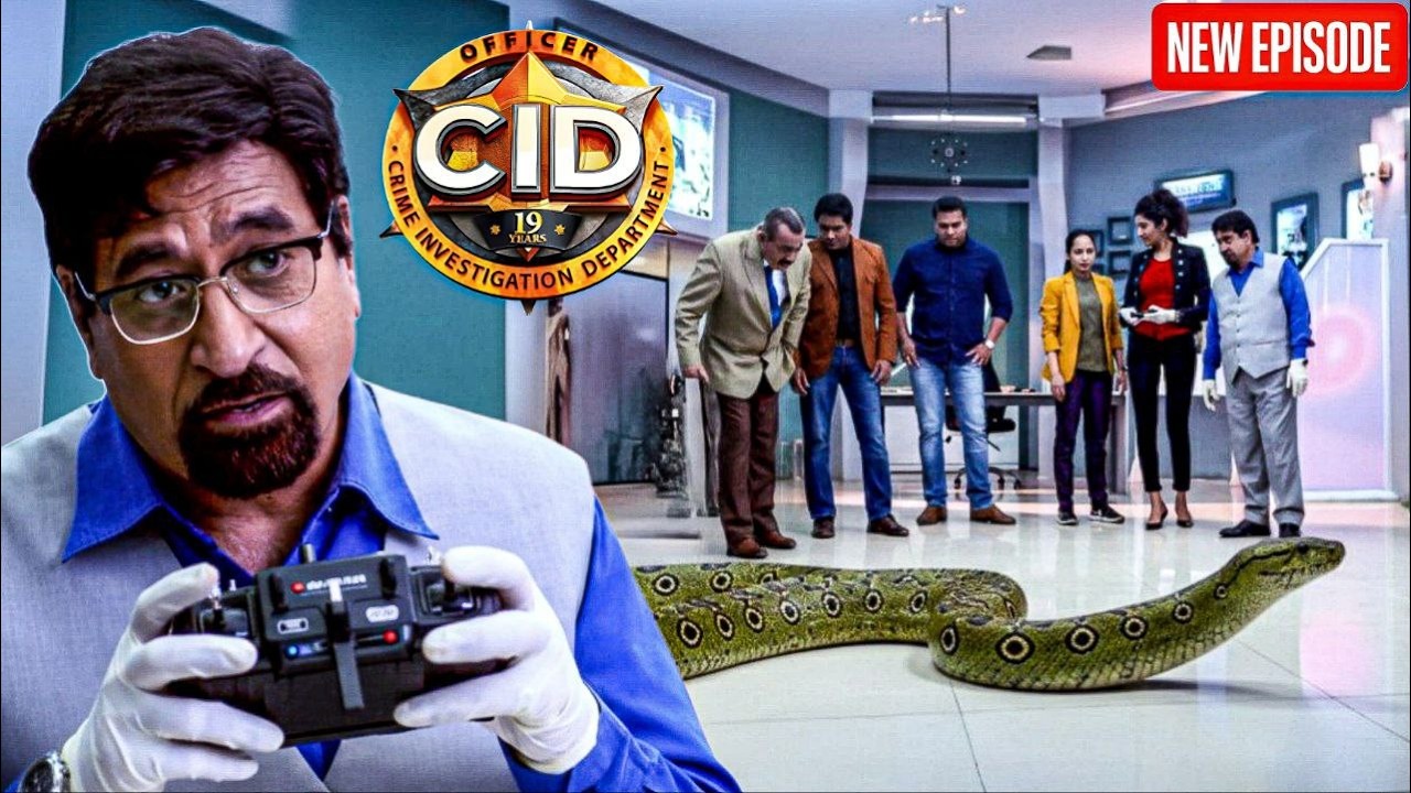 Dr Salunke ने बनाया रिमोट वाला अनाकोंडा, CID टीम हैरान || Cid Latest Episodes ||