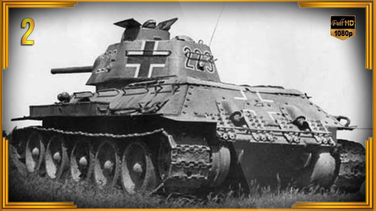 Трофейные танки Т-34 дивизии СС 