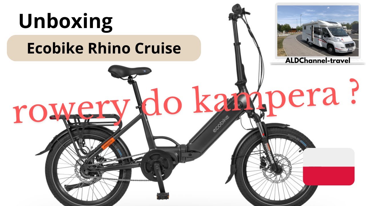 Ecobike Rhino Cruise - rower elektryczny
