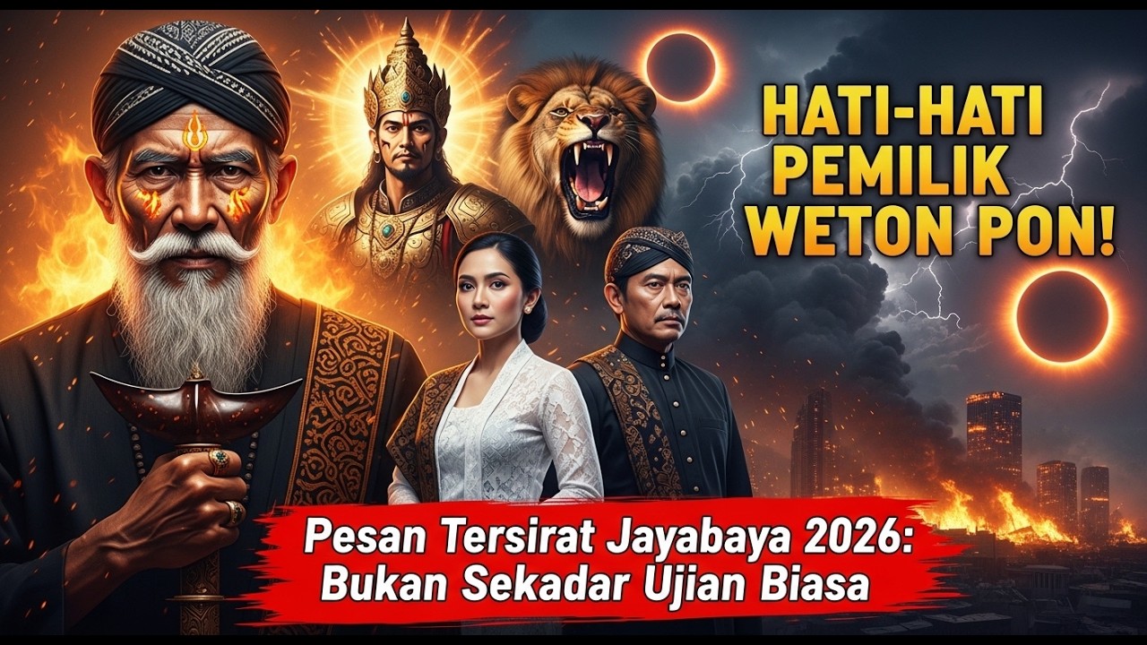 TITIK BALIK 2026 ‼️ Rahasia Weton Pon Menjemput Wahyu Kejayaan di Tengah Guncangan Zaman 📈💰