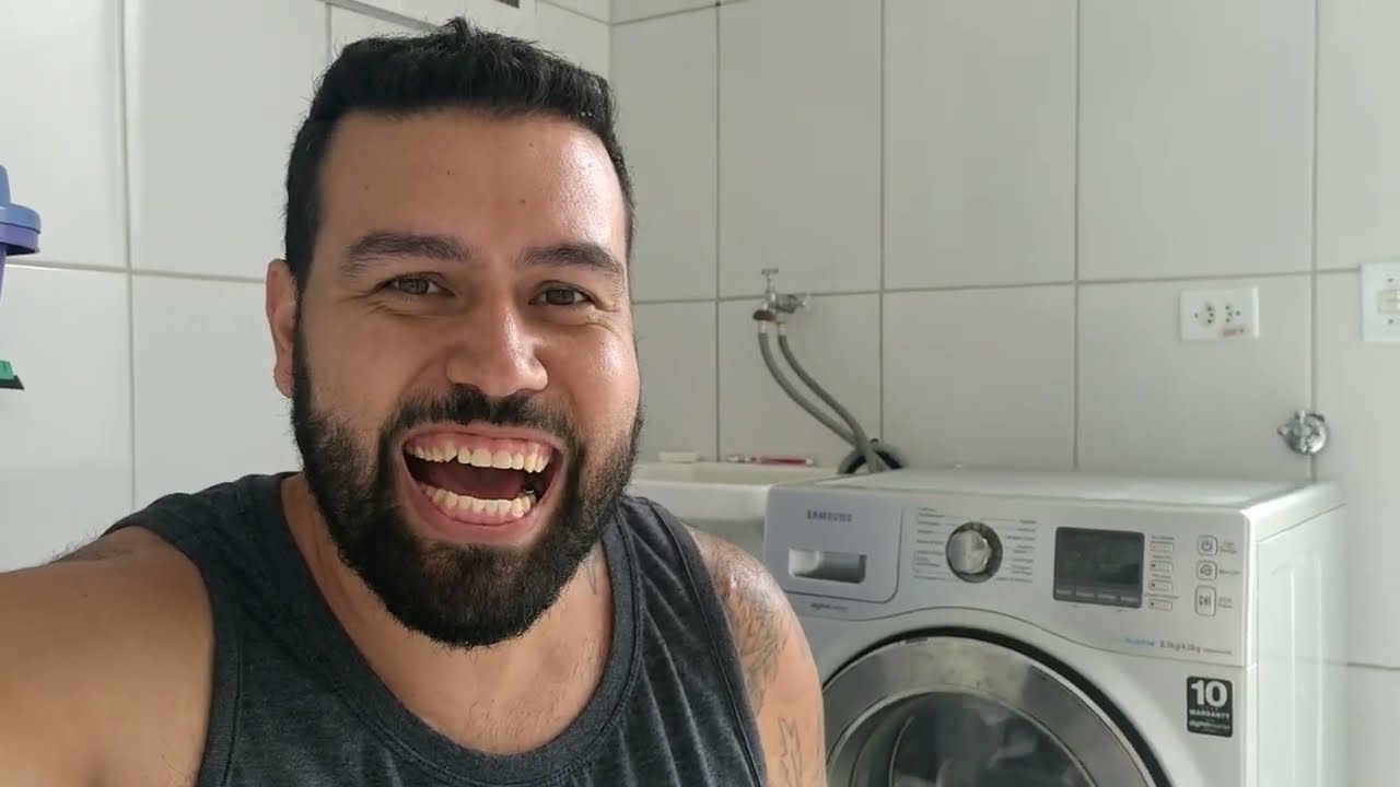 Como trocar a mangueira da Samsung Lava e Seca Ecobubble 8,5 kg/4,0 kg WD856UHSASD