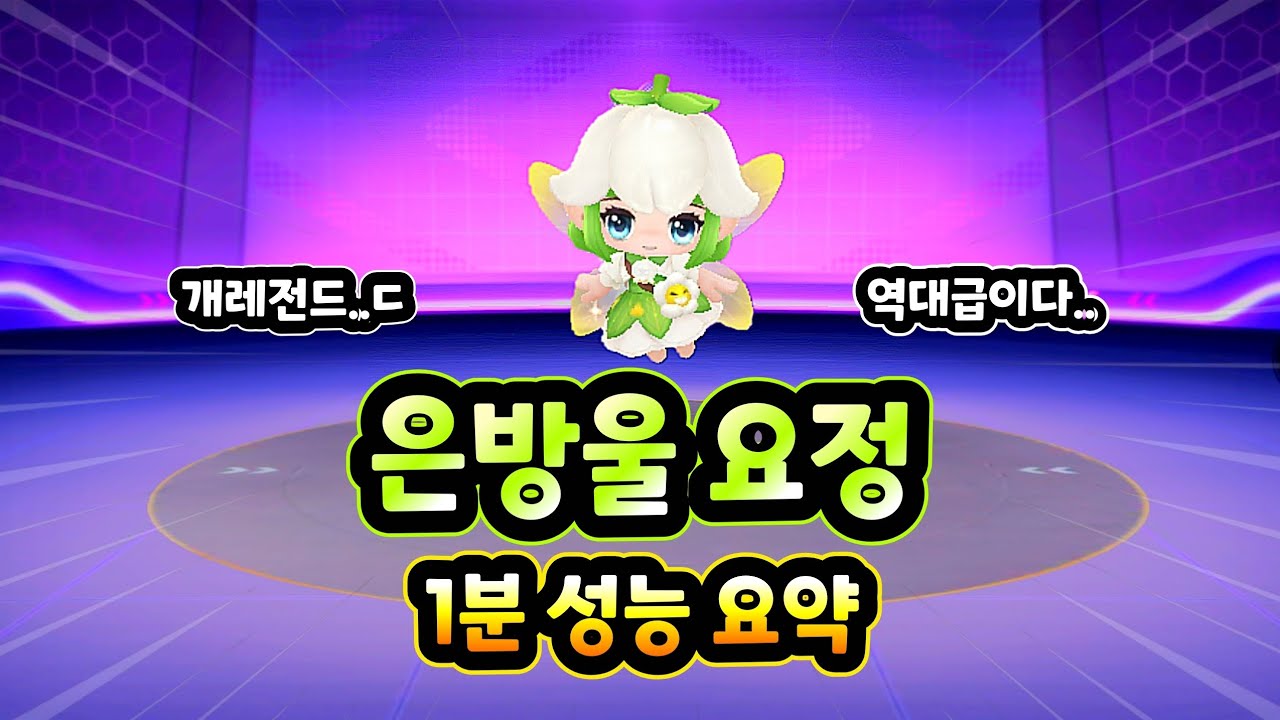 카러플 은방울 요정 1분 성능 요약