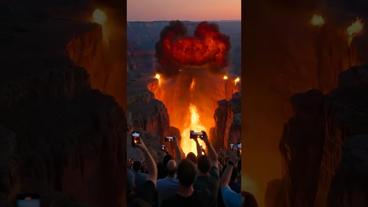 Grand Canyon National Park, Arizona | Unexpected Fire Scene