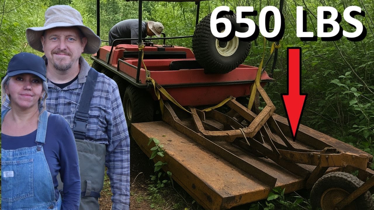 Brushhog Off-Grid Land Clearing | Cabin Roof Rafters