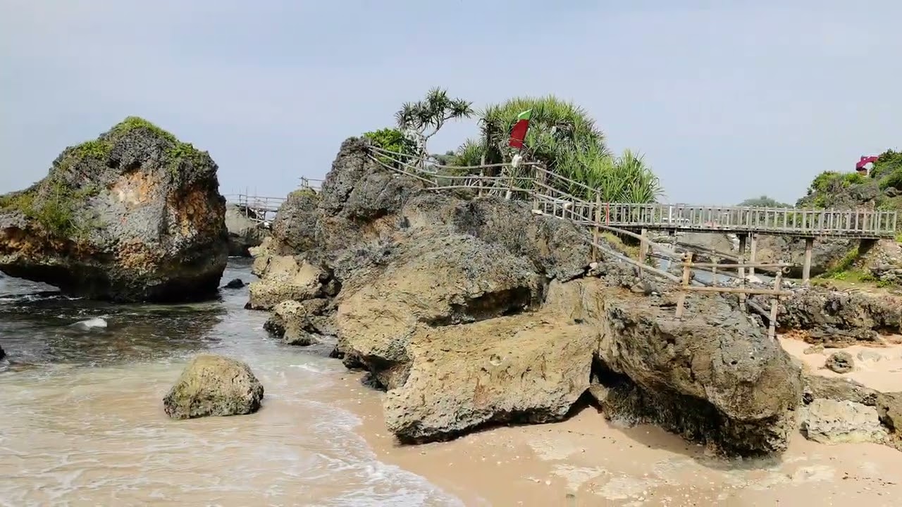 WALKING AROUND | HEALING TIPIS LANJUT CEBLON DI PANTAI WATU BOLONG GUNUNG KIDUL YOGYAKARTA 