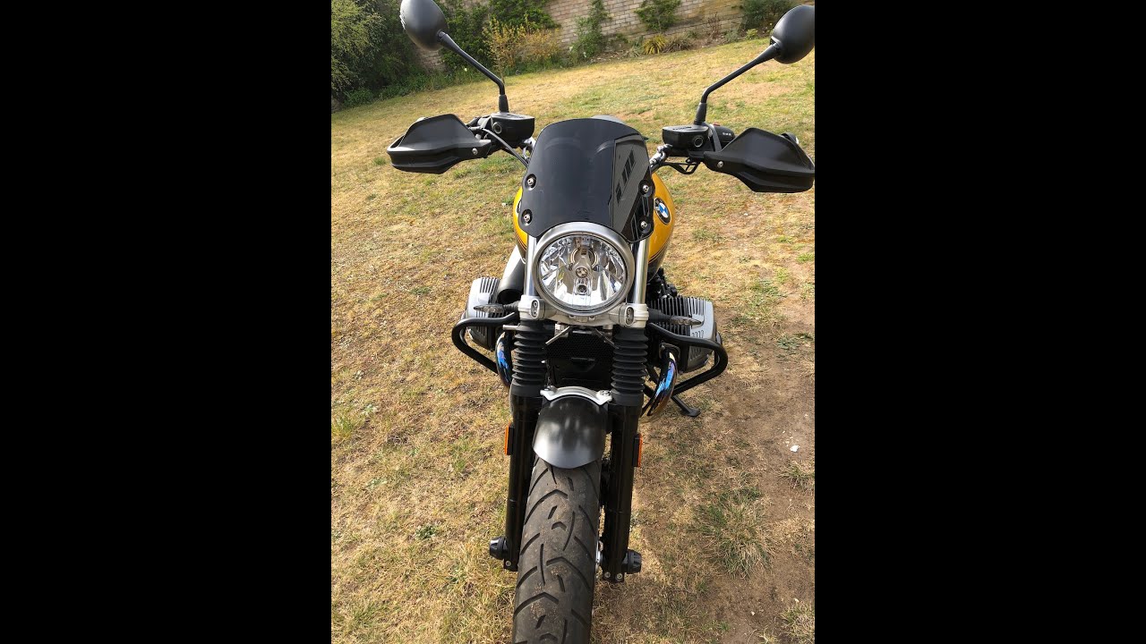 BMW R Nine t screen height options