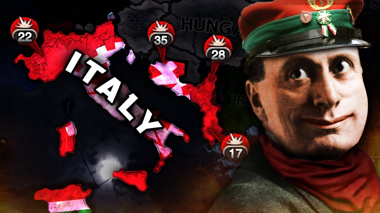 Kaiserreich Italy is HARDER than I thought...