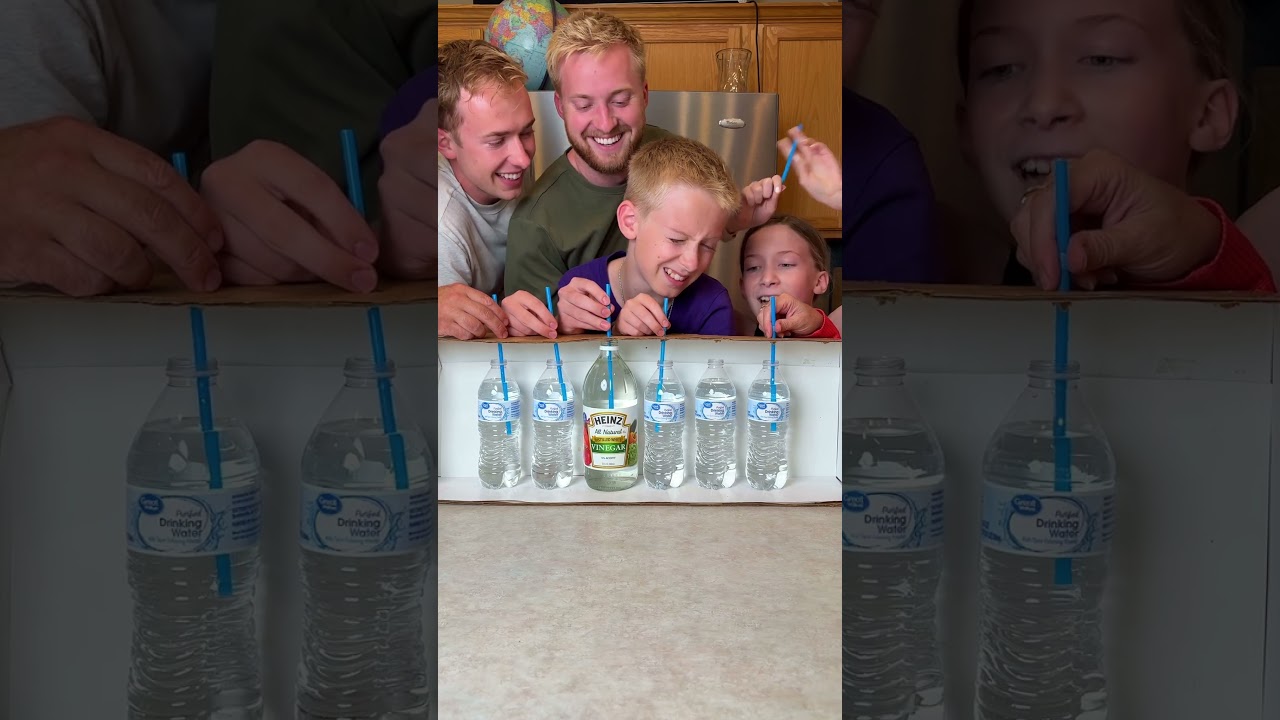 Don&rsquo;t Drink the Vinegar! #game #family #challenge #prank