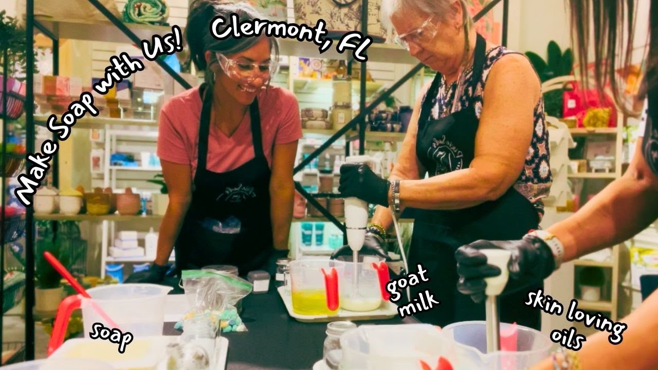 Inside a Pixie Suds Soap Workshop: Everything Local Co– Clermont, FL