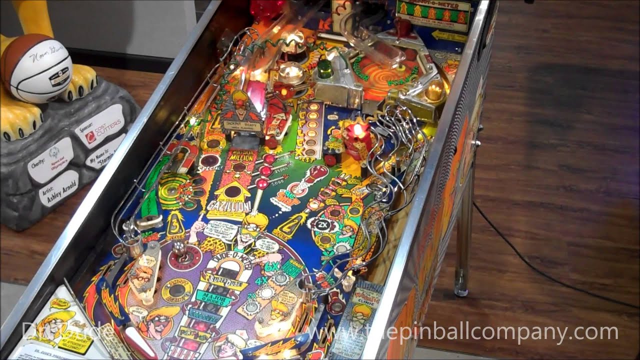 Dr.  Dude Pinball Machine - www.ThePinballCompany.com